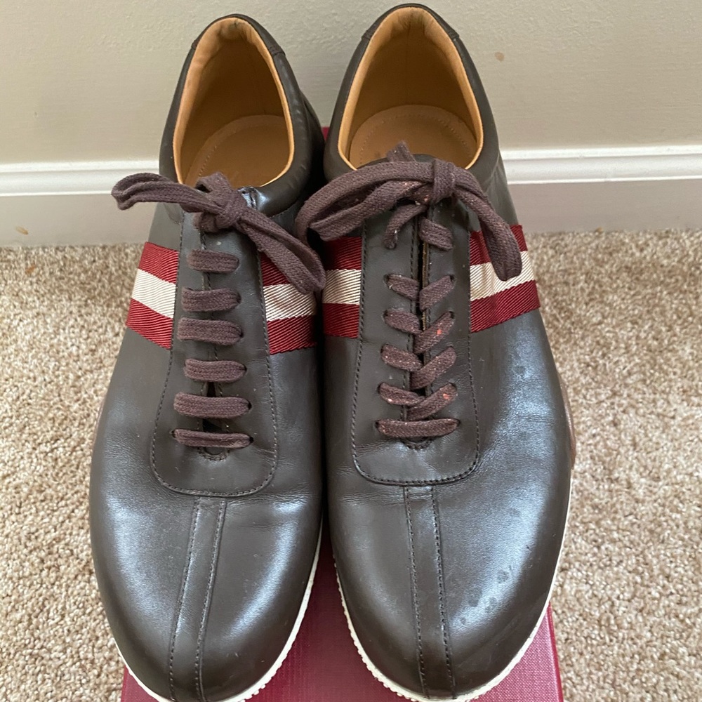 Size 11 men Bally sneakers